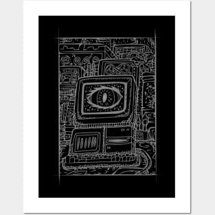 Super Computer Posters and Art